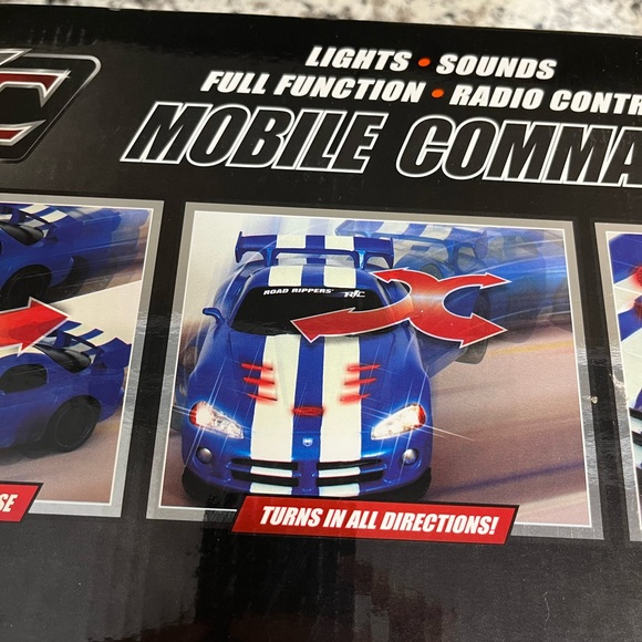 Dodge Viper Remote control SRT-10 blue- white car - Picture 12 of 14